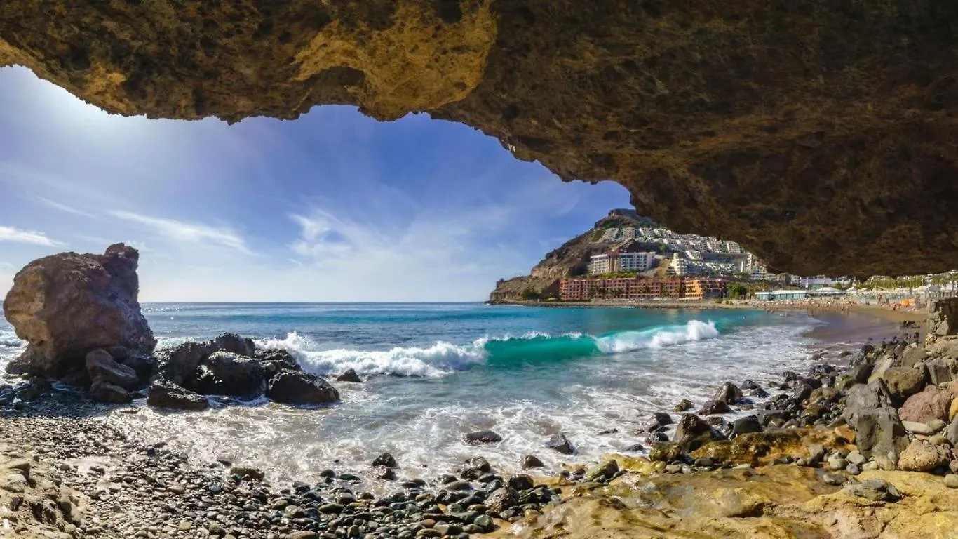 Lägenhet Lujoso Apartamento Con Vistas A La Playa En El Sur De Gran Canaria Mogán
